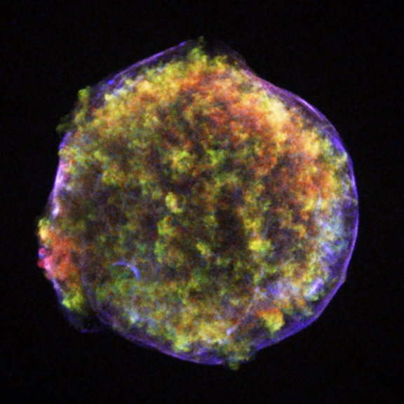 X-ray image of SN 1572